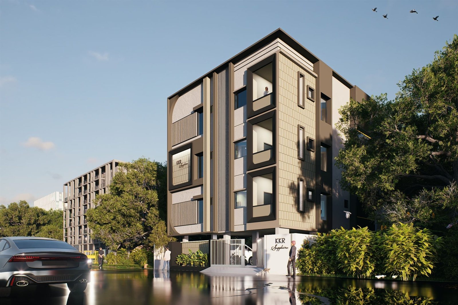 KKR Builders premium residential building in Chennai
